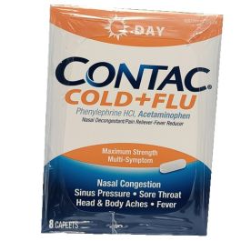 CONTAC COLD&FLU 8s CAPLET DAY