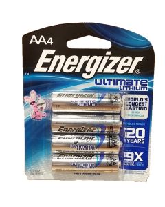 LITHIUM L91B4 ENERGIZER AA-4