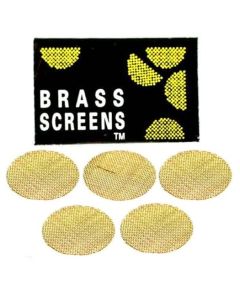 BRASS PIPE SCREENS 5s BOX/100