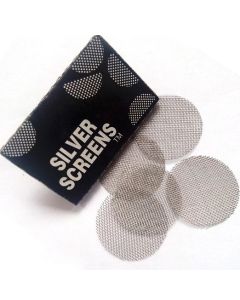 SILVER  PIPE SCREEN 5s BOX/100