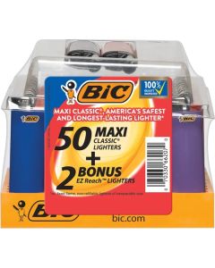 50+2 BIC LIGHTERS DISPLAY