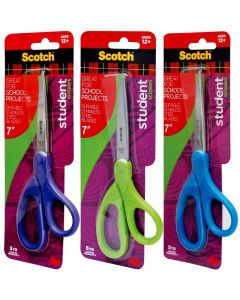 3M 7in STUDENT SCISSORS MIX