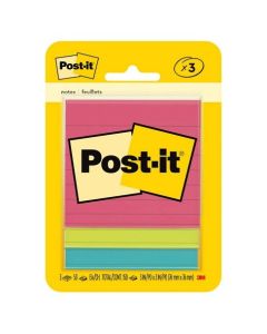 3M 3pk POST-IT ASST COLORS