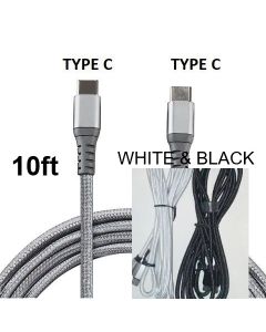 10ft TYPE-C TO TYPE-C CHARGER.