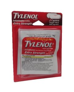 CARDED SINGLE USE EX-TYLENOL2s