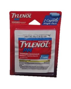CARDED SINGLE USE TYLENOL PM2s