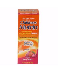 CHILD MOTRIN SUSP 4oz BERRY