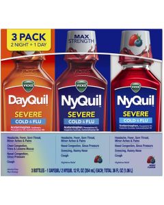 NYQUIL&DAYQIL 12oz 3pk COLD