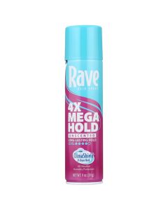 RAVE HAIR SPRAY 11oz MEGA HOLD