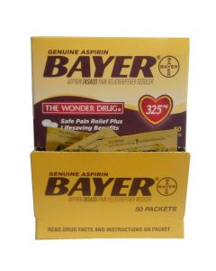 BAYER ASPIRIN 50 x 2s