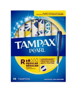 TAMPAX PEARL REGULAR 10ct