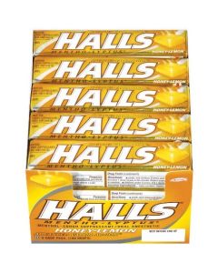 HALLS HONEY-LEMON BOX/20