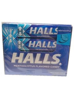 IMPORT HALLS MENTHOL BOX-20s