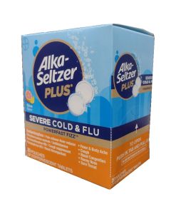 PLUS COLD ALKA SELTZER 20/2s