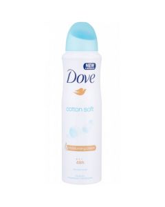 DOVE SPRAY A/P 150ml COTN SOFT