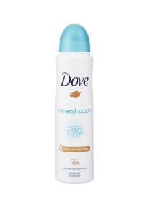 DOVE SPR A/P 150ml MIN TOUCH