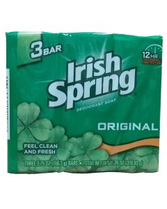 IRISH SPRING 3.75oz 3pk ORIG