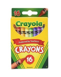CRAYOLA CRAYONS 16s