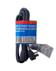 AIR COND 6ft EXTENSION CORD-UL