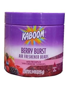 KABOOM FESHNER BEADS 9oz BERRY