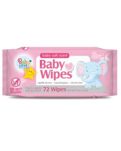 MYFAIRBABY WIPES 80ct PINK
